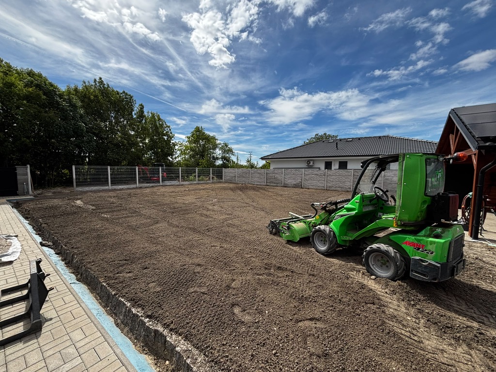 Stavba trávnika